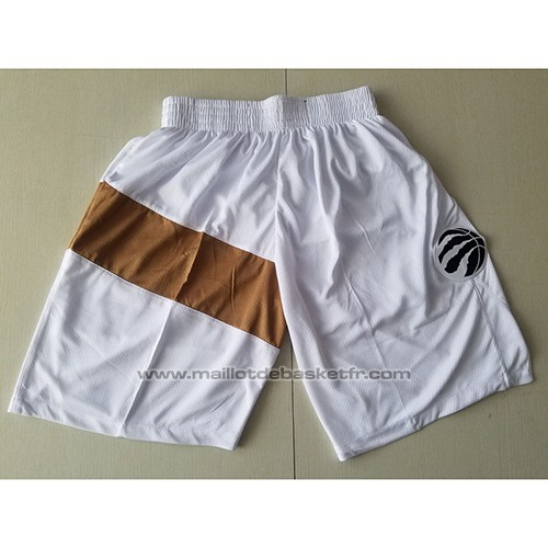 Short Toronto Raptors Ville 2018 Blanc